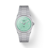 Tissot Prx Light Green Dial Stainless Steel Bracelet Watch T137.210.11.091.00