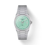 Montre Tissot Prx avec cadran vert clair et bracelet en acier inoxydable T137.210.11.091.00