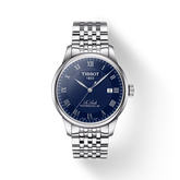 Montre Tissot Le Locle Powermatic 80 pour homme avec cadran bleu T006.407.11.043.00