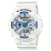 G-Shock GA110HDS-7A Summer Seas White and Blue Lume Dial Ana-Digi Resin - Bijoux Eclore