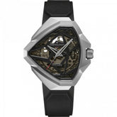 Hamilton H24635330 Ventura Edge Skeleton Automatic Black Rubber Strap - Bijoux Eclore