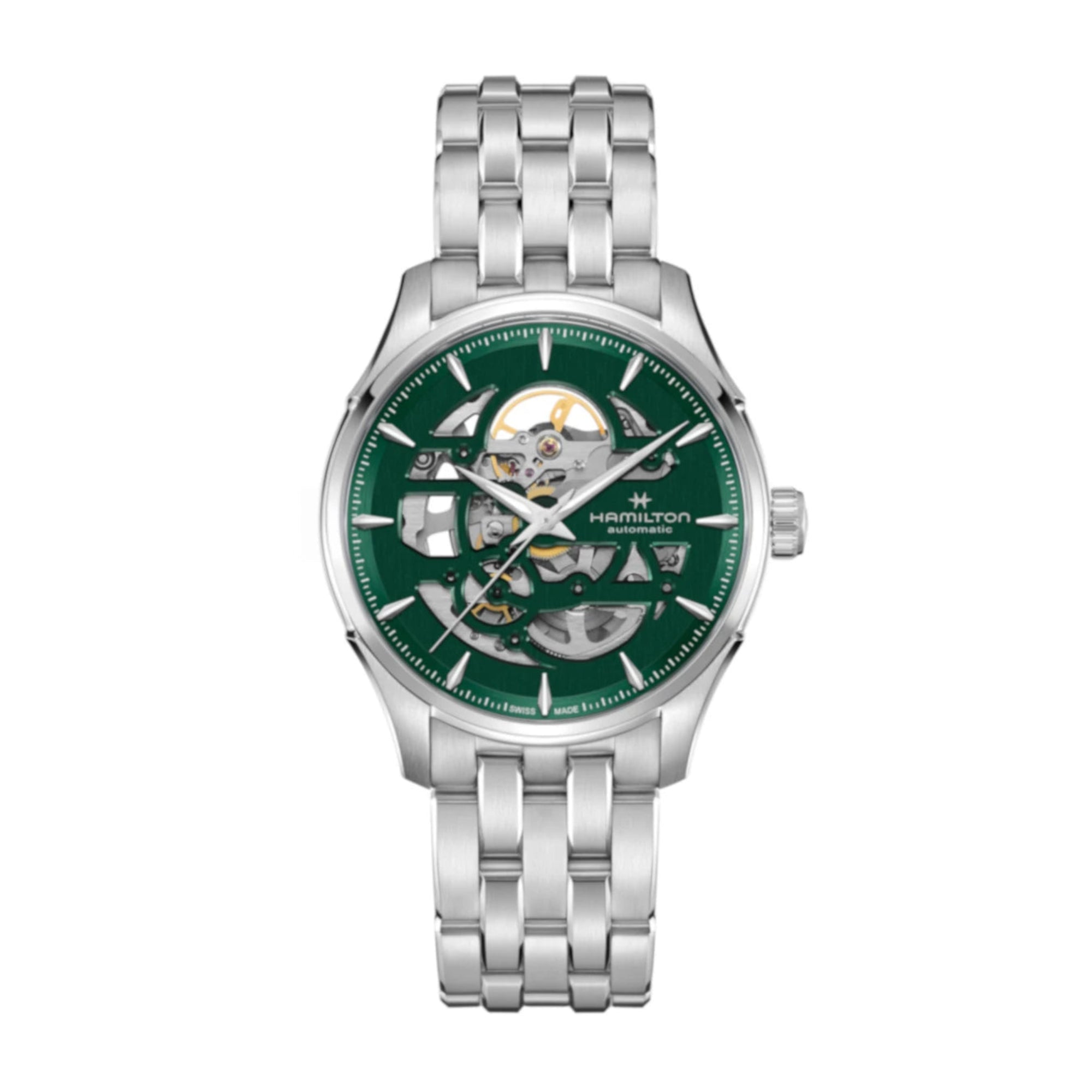 Hamilton H42535160 Jazzmaster Skeleton Auto - Bijoux Eclore
