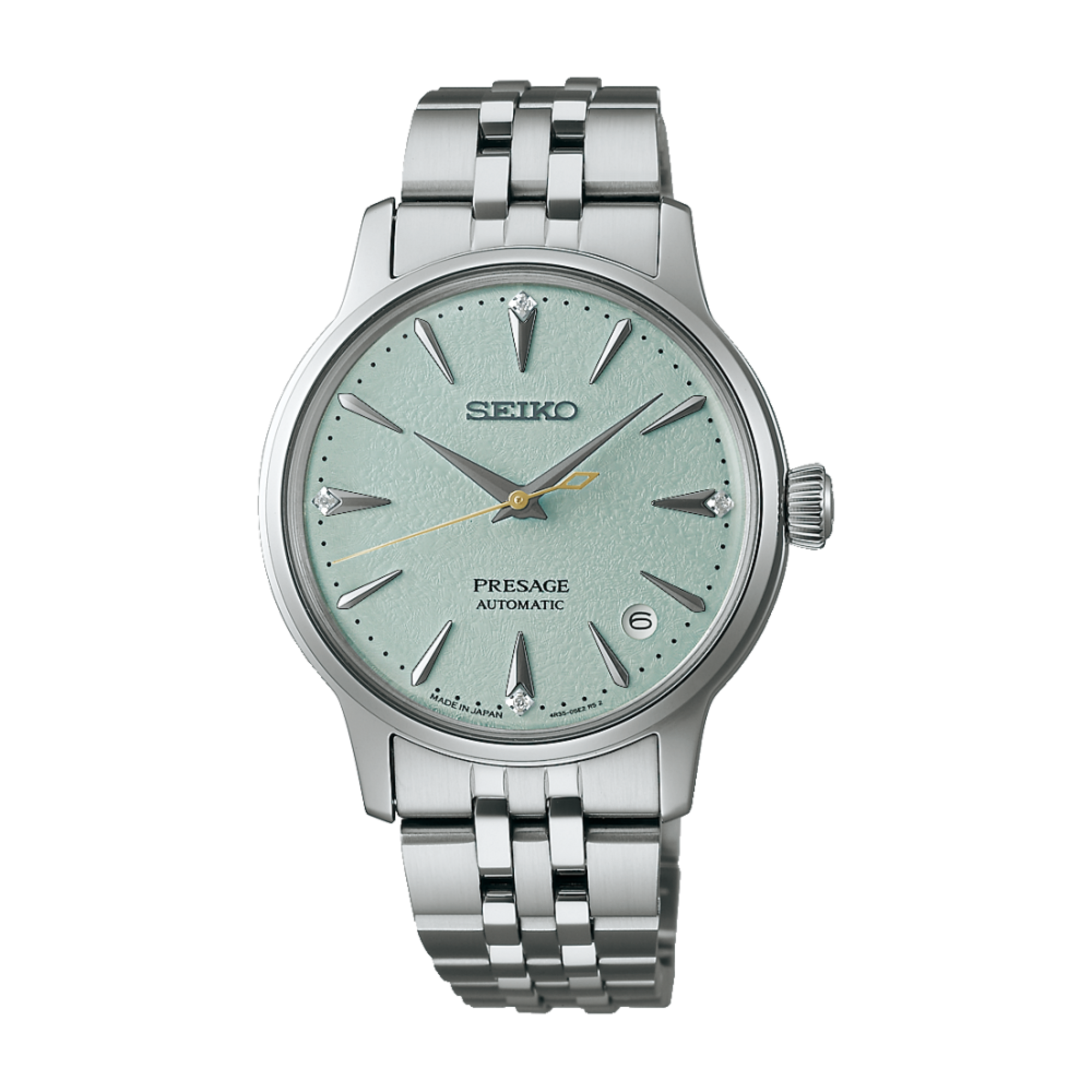 Seiko SRPL63J1 Presage Cocktail Frozen Mojito Diamond Automatic Ladies Watch - Bijoux Eclore