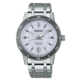 Seiko SRPL73J1 Presage Style 60s in Silvery Violet Dial Automatic Men's Watch - Bijoux Eclore