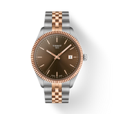 Tissot Ballade 40mm Two-Tone Brown T156.410.22.291.01 - Bijoux Eclore