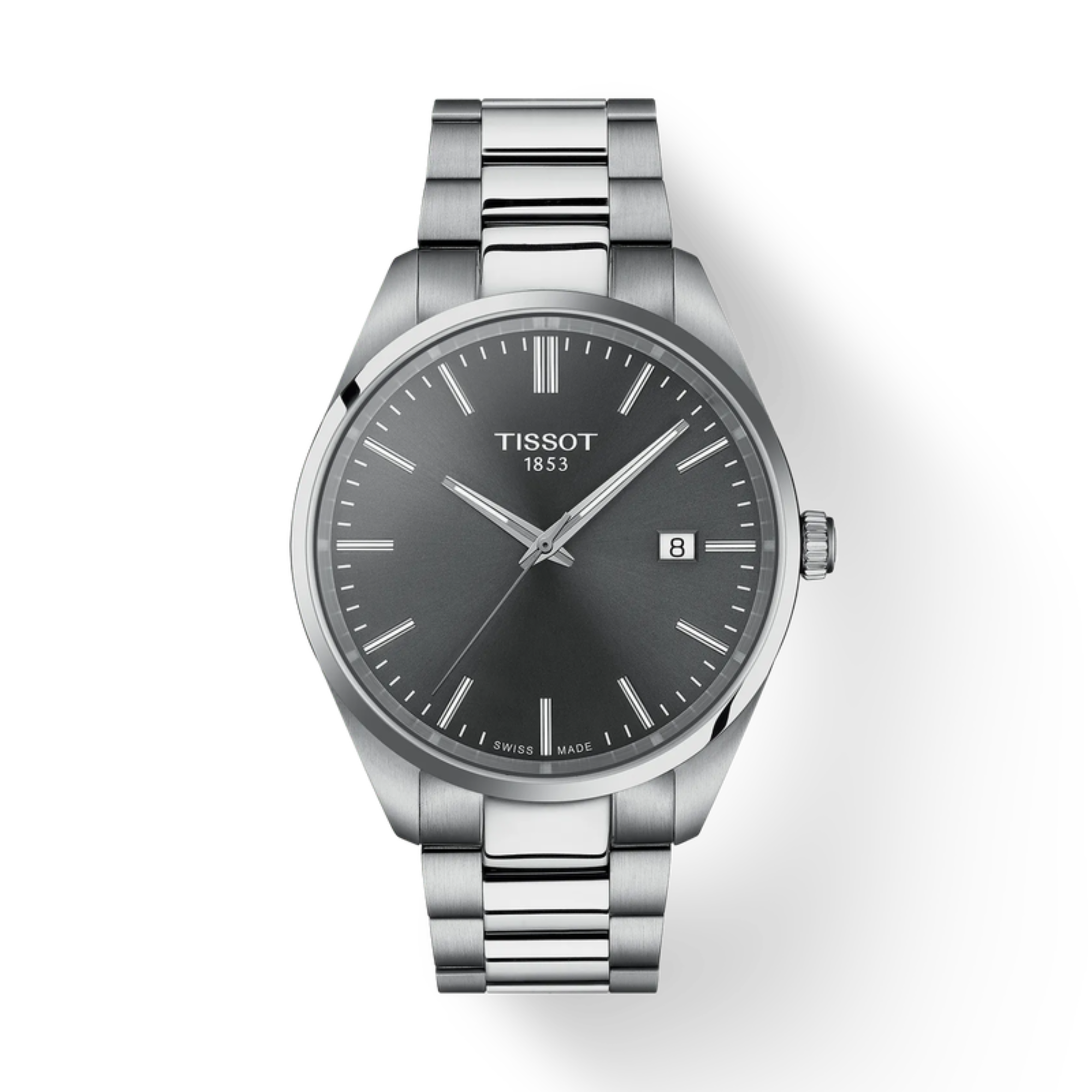 Tissot PR 100 Quartz 40mm Grey Dial T150.410.11.081.00 - Bijoux Eclore