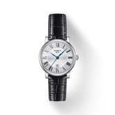 Tissot CARSON PREMIUM Lady White Dial LTHR Band Women's Watch T122.210.16.033.00