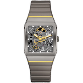 Rado R10206109 Anatom Automatic Ceramic 32.5mm skeleton dial grey rubber strap