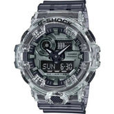 Casio GA700SK-1A G-Shock Men Clear Silver Semi Transparent Analog Digital Watch - Bijoux Eclore