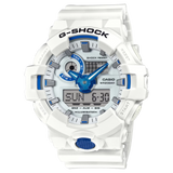 G-Shock GA700HDS-7A Summer Seas White and Blue Lume Dial Ana-Digi - Bijoux Eclore