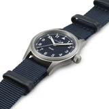 Hamilton Khaki Field Quartz 33mm Blue Dial Fabric Strap H69301940 - Bijoux Eclore
