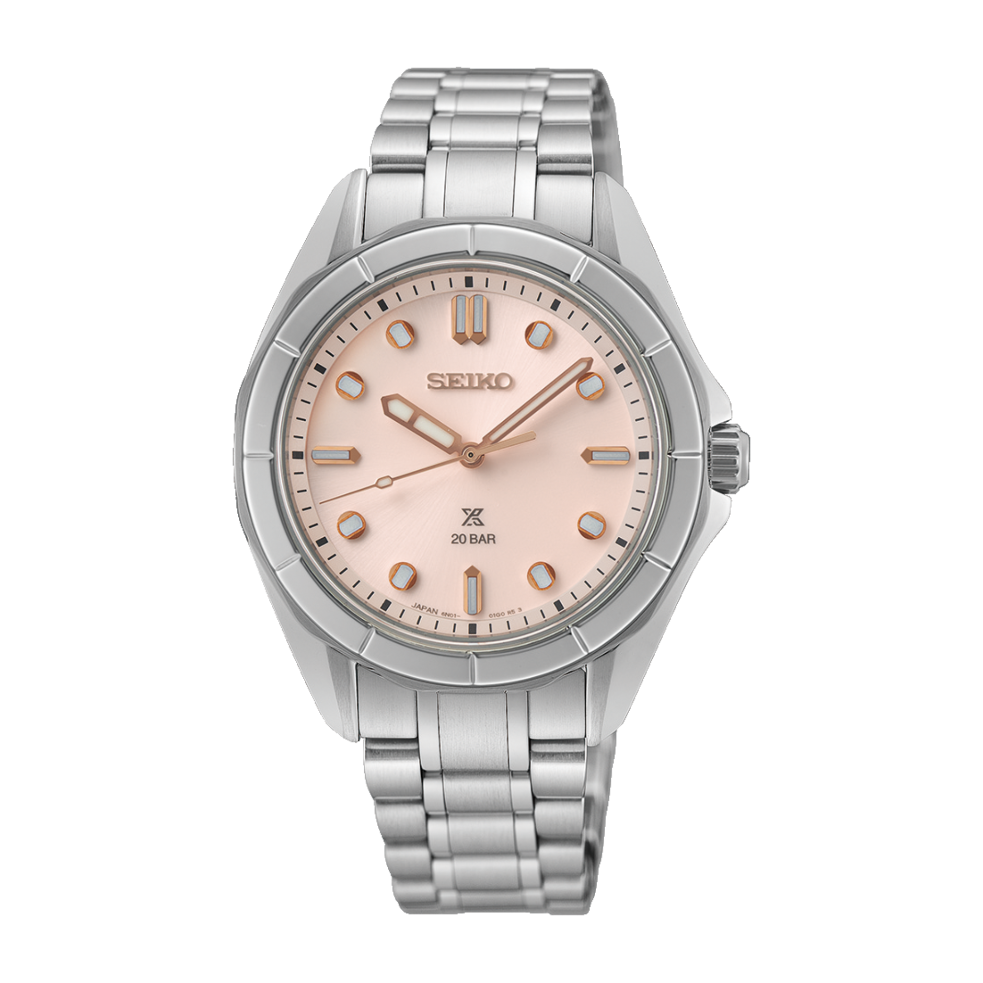 Seiko Prospex Sea Shell Pink SUR597 - Bijoux Eclore