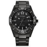 Citizen Brycen Black Dial Stainless Steel Bracelet AW1855-52E - Bijoux Eclore