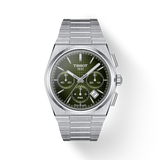 Montre Tissot PRX Chronographe Automatique Cadran Vert Dégradé T137.427.11.091.00