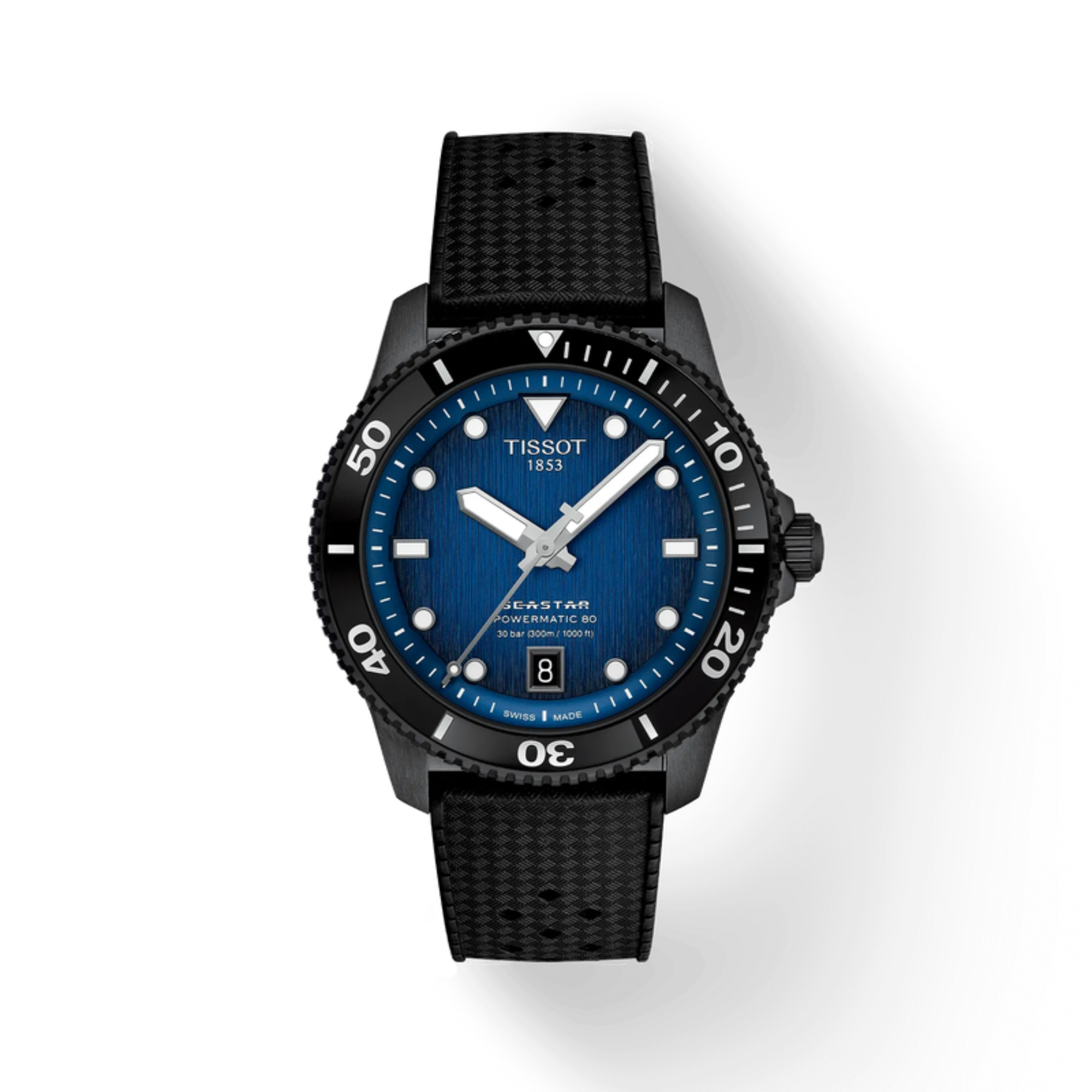 Tissot Seastar 1000 Powermatic Blue Dial Unisex Watch T120.807.37.041.00 - Bijoux Eclore