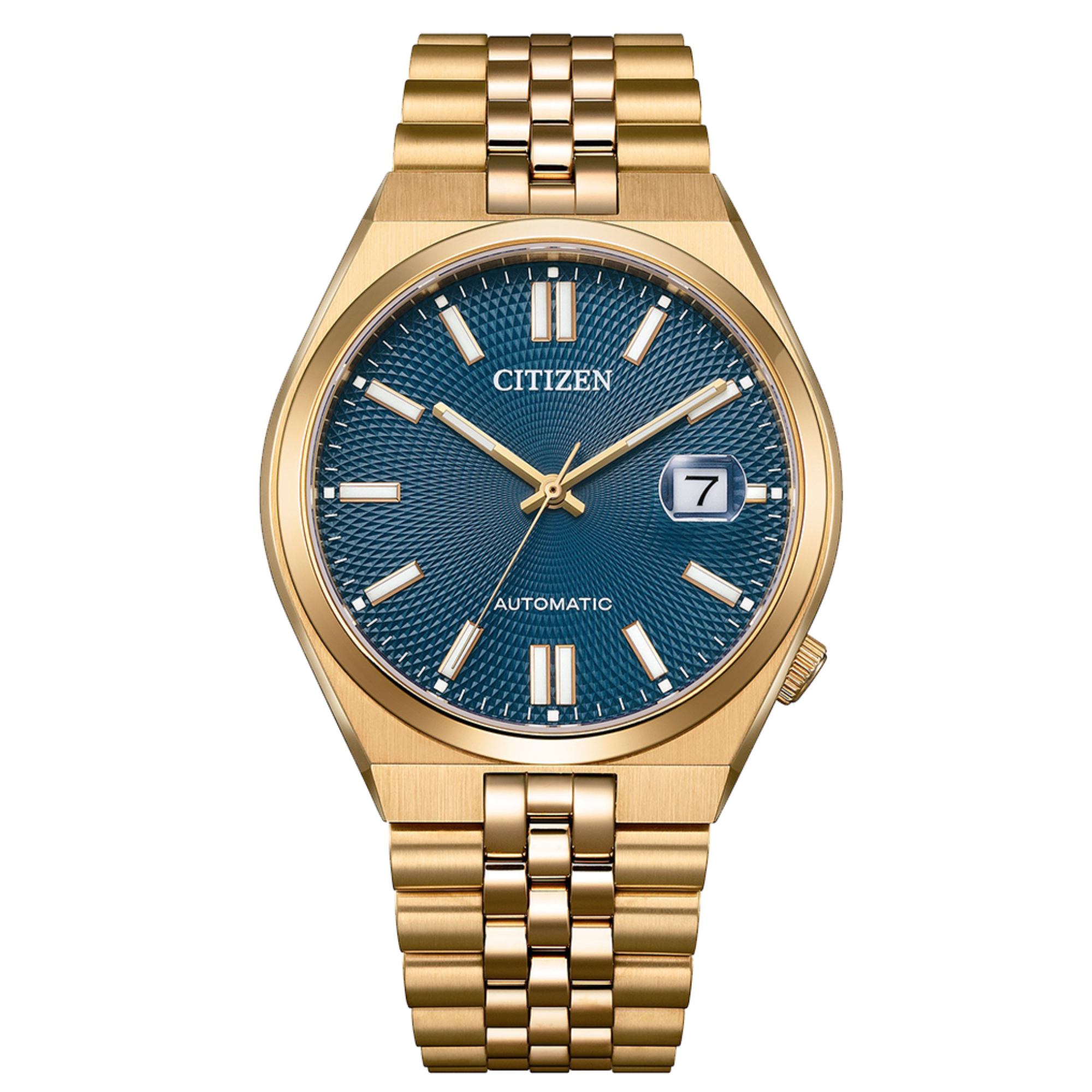 Citizen Tsuyosa 60 NK0023-57L Automatic Blue Stainless Steel Sapphire - Bijoux Eclore