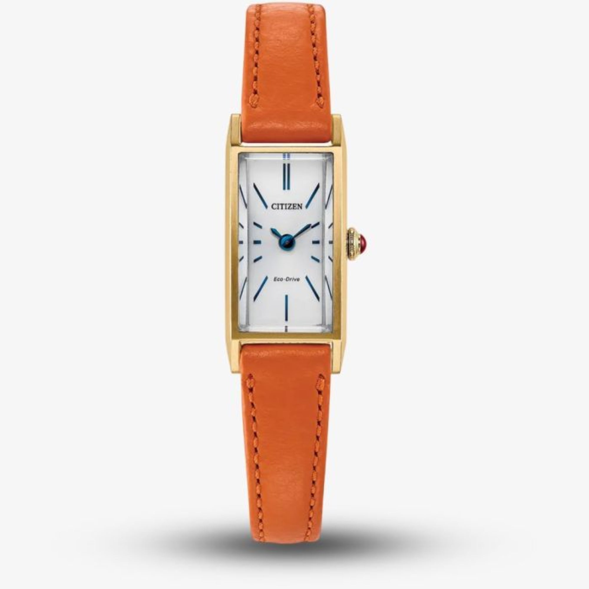Citizen Eco-Drive Fio White Dial Gold-Tone Stainless Steel Watch EG7122-04A - Bijoux Eclore