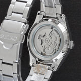 SEIKO SRPG27K1J 5 Sports Men's Watch Silver-Tone 39.4mm Stainless Steel - Bijoux Eclore