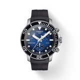 Montre chronographe Tissot Seastar 1000 pour homme avec cadran bleu T120.417.17.041.00