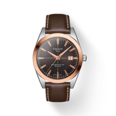 Tissot Gentlemen Automatic 18k Gold Brown Dial Men's Watch T927.407.46.291.00