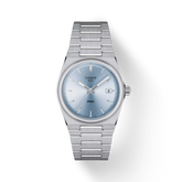 Montre Tissot PRX avec cadran bleu clair et bracelet en acier inoxydable T137.210.11.351.00