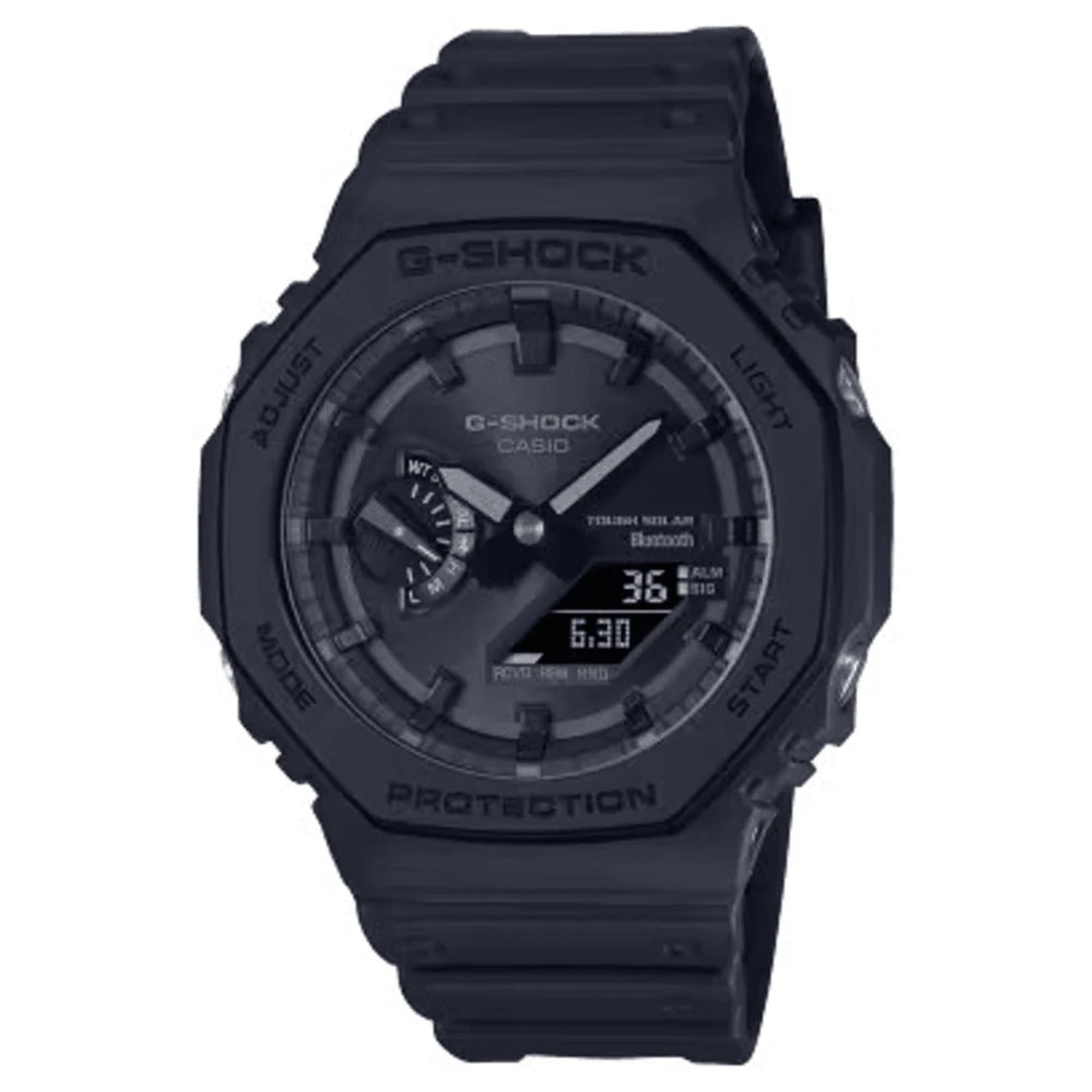 G Shock CasiOak Triple Black GA2100-1A1 - Bijoux Eclore