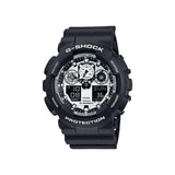 G-Shock White and Black GA100BW-1A - Bijoux Eclore