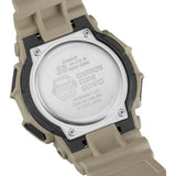 Casio GA010-5A Men's Watch G-Shock World Time Beige Resin Strap Analog-Digital - Bijoux Eclore