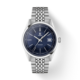 Tissot Visodate 39mm Powermatic 80 Blue Dial Stainless Steel Bracelet Watch T1574071104100 - Bijoux Eclore