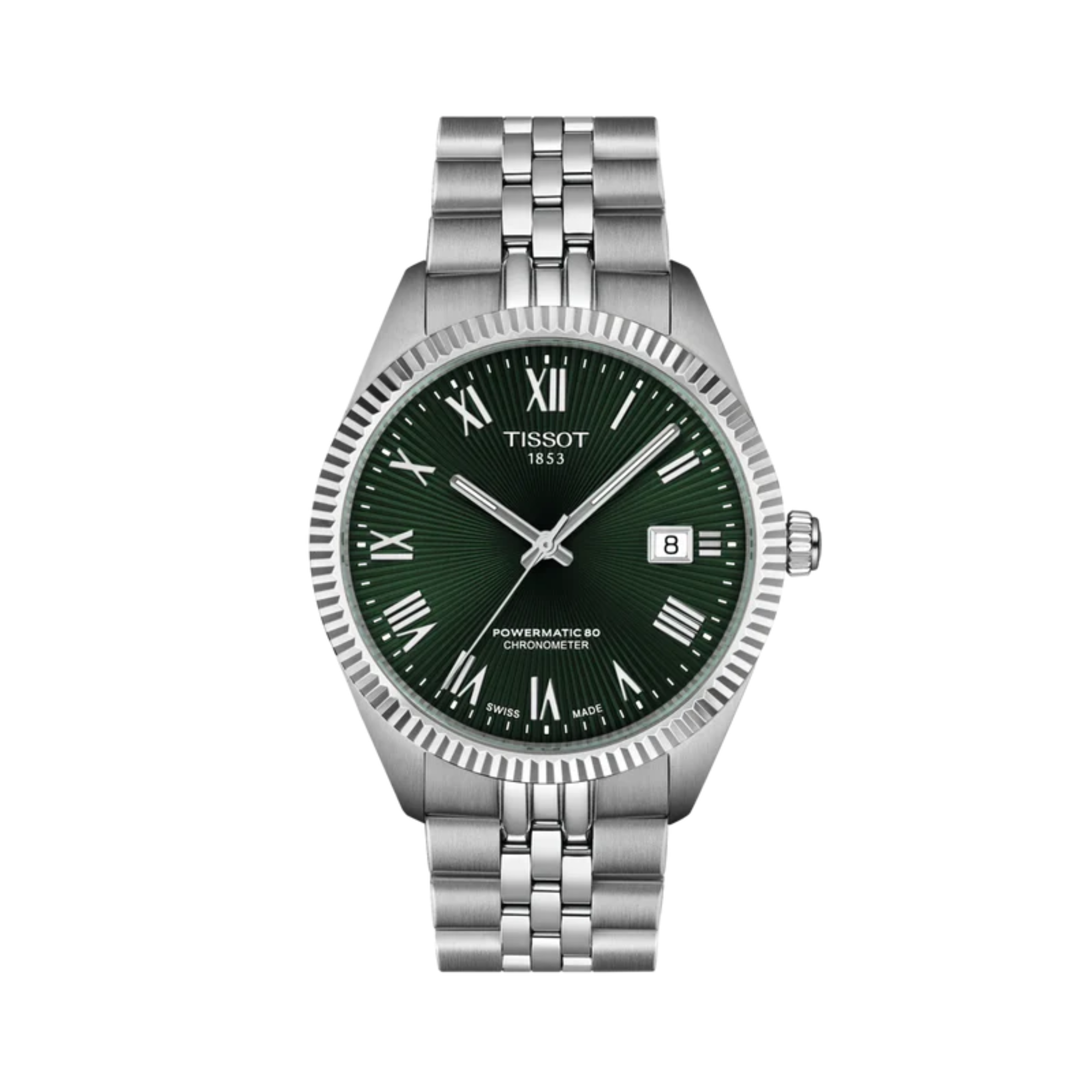 TISSOT T1564081109300 Green Ballade 40 mm Men Watch - Bijoux Eclore