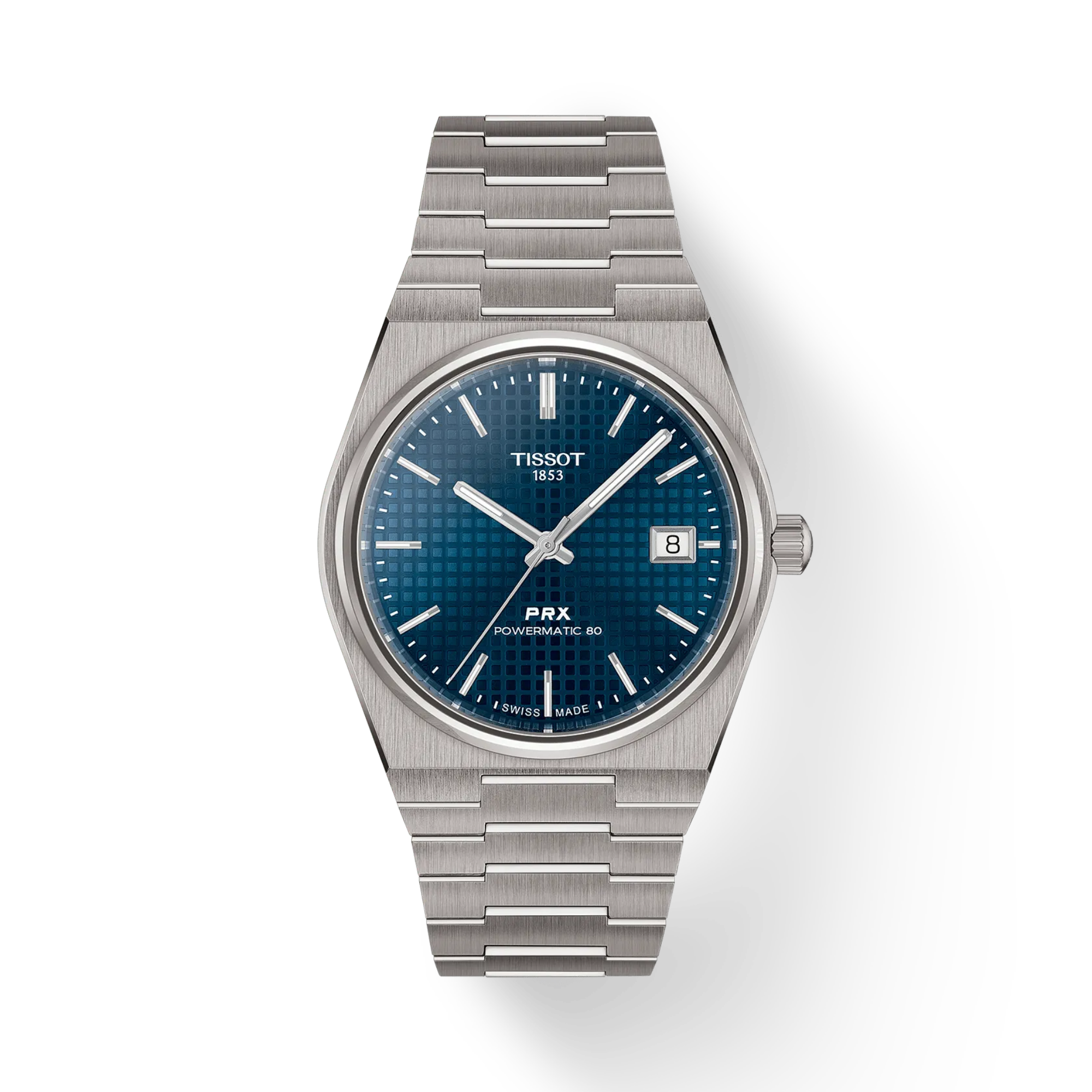 Tissot PRX 38mm Titanium Blue Dial T137.807.44.041.00 - Bijoux Eclore