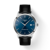 Tissot Classic Dream 40mm Blue Dial Black Leather Band Watch.T158.407.16.041.00 - Bijoux Eclore