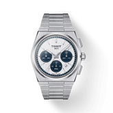 Montre chronographe automatique Tissot PRX avec cadran gris en acier inoxydable T137.427.11.011.01