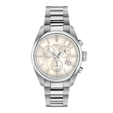 Tissot PR 100 Quartz 34mm White Mother of Pearl Dial Stainless Steel Bracelet Watch T150.217.11.111.00 - Bijoux Eclore