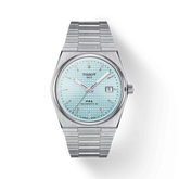 Montre Tissot PRX Powermatic 80 pour homme avec cadran bleu glacier T137.407.11.351.00