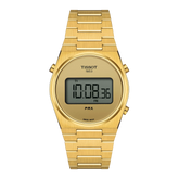 Tissot Prx Digital Champagne Dial Gold-Tone T137.263.33.020.00 - Bijoux Eclore