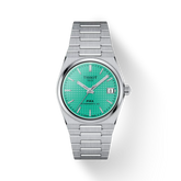 Montre unisexe automatique Tissot PRX T-Classic à cadran vert T137.207.11.091.01