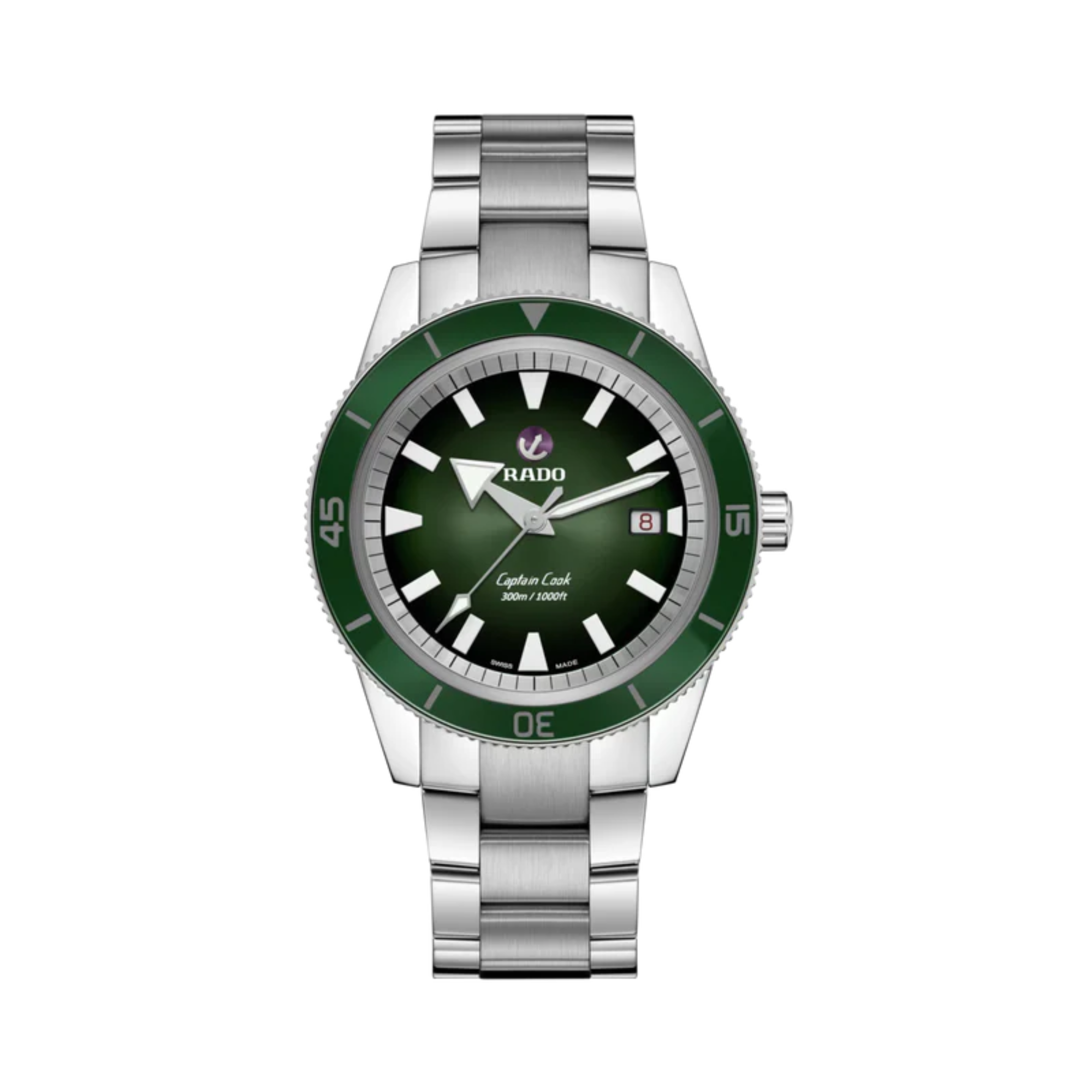 Rado R32105313 Captain Cook Automatic Stainless Steel Watch - Bijoux Eclore