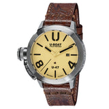 U-Boat Classico U-47 Automatic beige mens watch 8106 - Bijoux Eclore