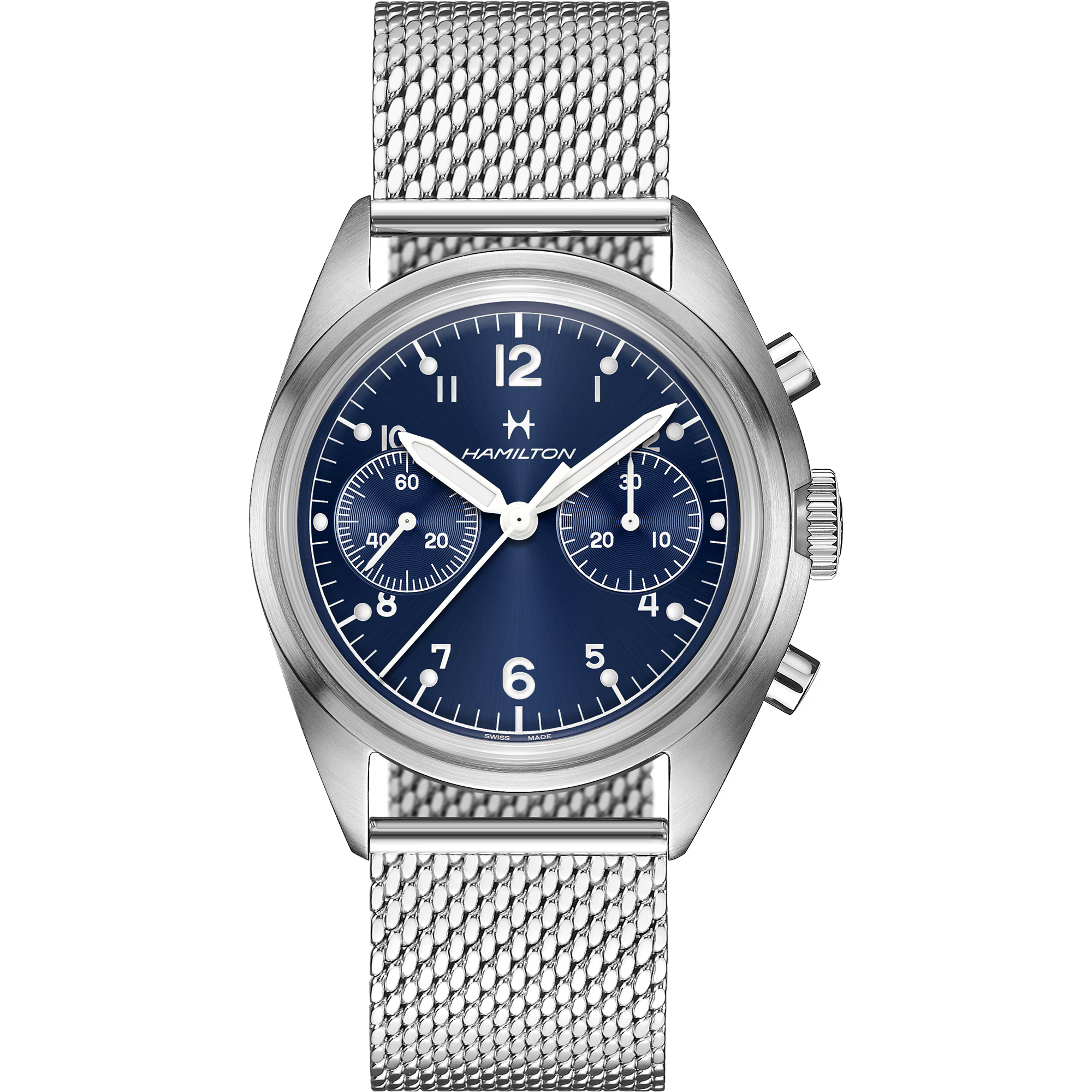 Hamilton H76409140 Khaki Aviation Pilot Pioneer Mechanical Chrono - Bijoux Eclore