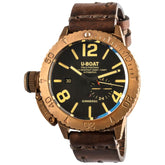 U-Boat Sommerso Automatic Bronze Black Dial 8486 - Bijoux Eclore