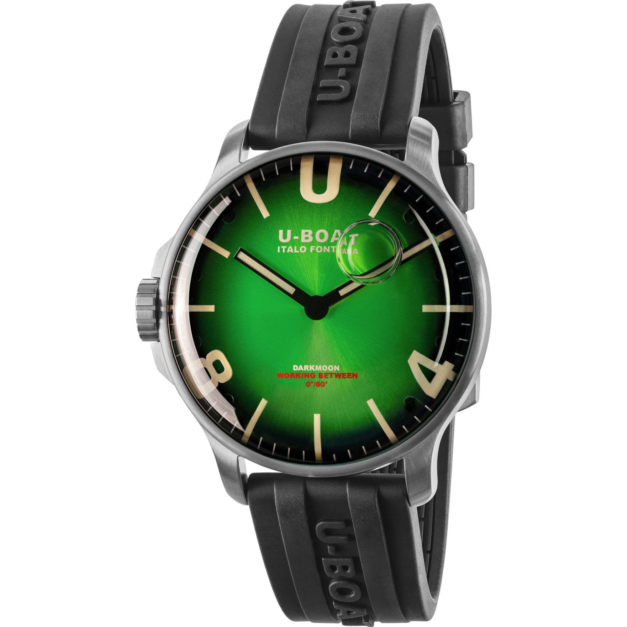 U-Boat Capsoil Darkmoon Soleil Green SS 9502 - Bijoux Eclore