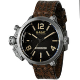 U-Boat Capsule Watch 50mm SS BK BE 8807 - Bijoux Eclore