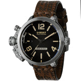 U-Boat Capsule Watch 50mm SS BK BE 8807 - Bijoux Eclore