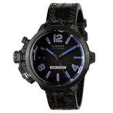 U-Boat 8808 Mens Watch Capsule PVD BK BL 45mm - Bijoux Eclore