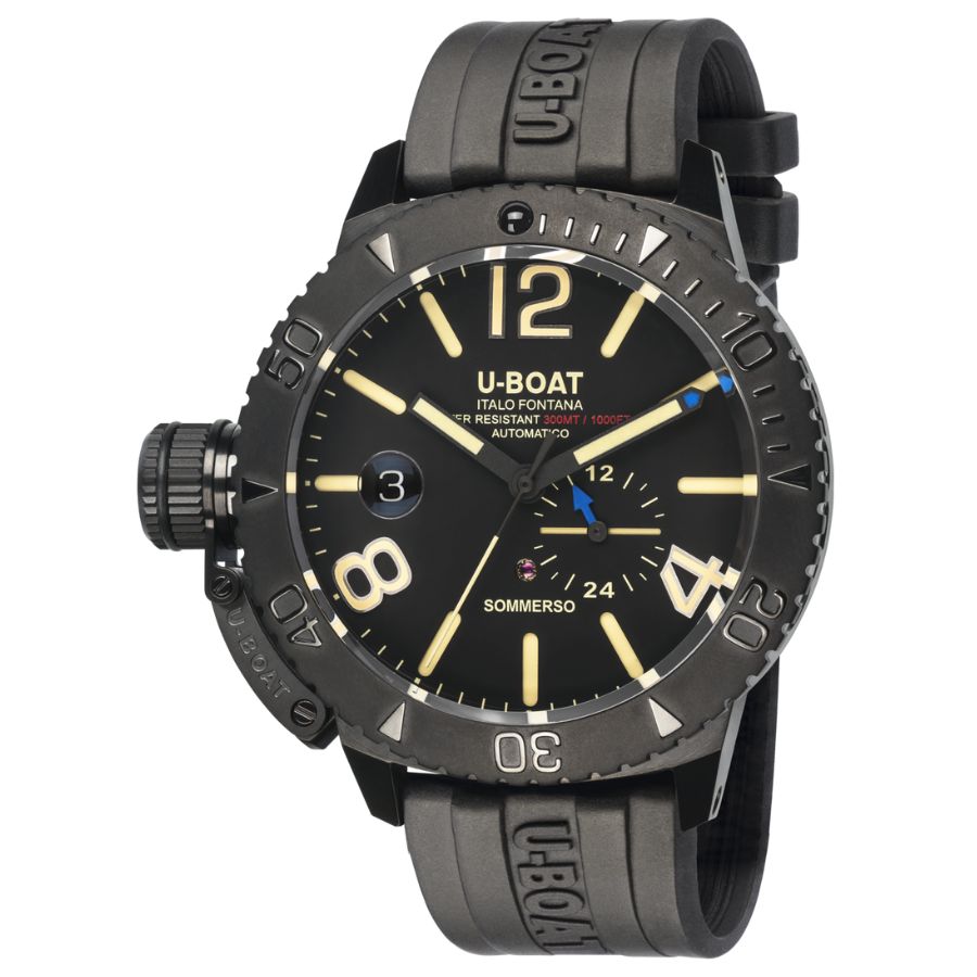 U-Boat 46mm Sommerso Automatic Men's Watch 9015 - Bijoux Eclore