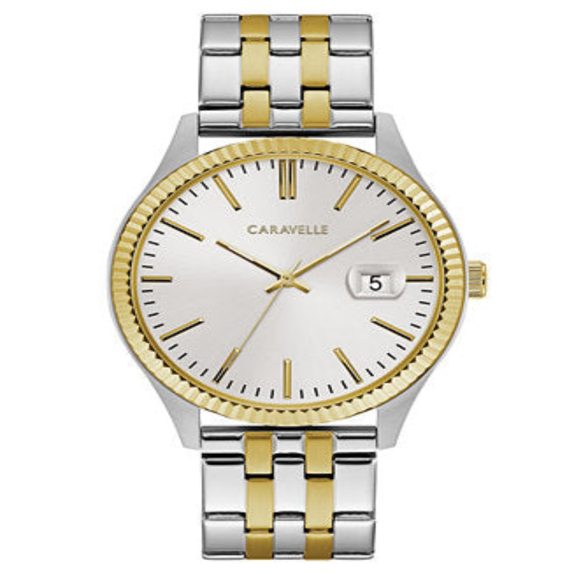 Bulova Men's Classic Two-Tone Stainless Steel Watch 45B163 - Bijoux Eclore