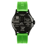 U-Boat Bk Green Pvd Darkmoon 44mm 9534 - Bijoux Eclore