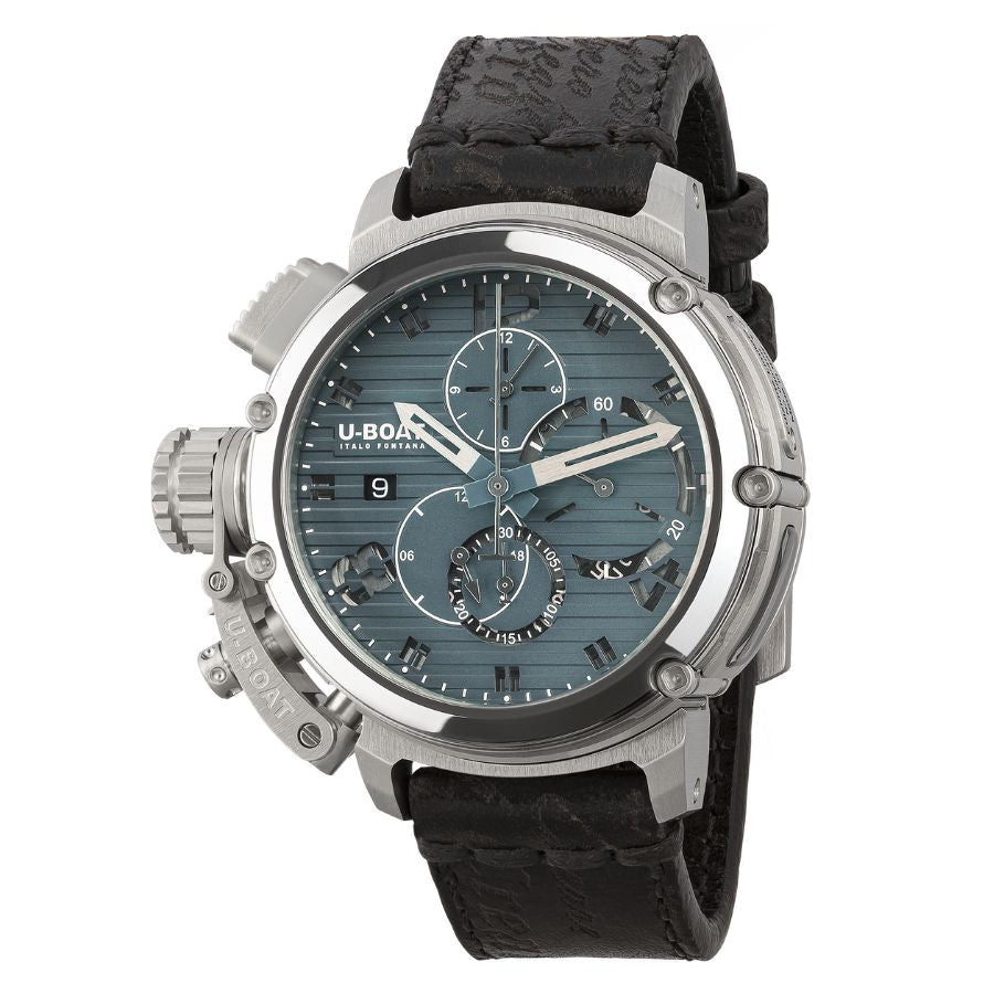 U-Boat Chimera 46 Chrono SS Blu - 9589 - Bijoux Eclore