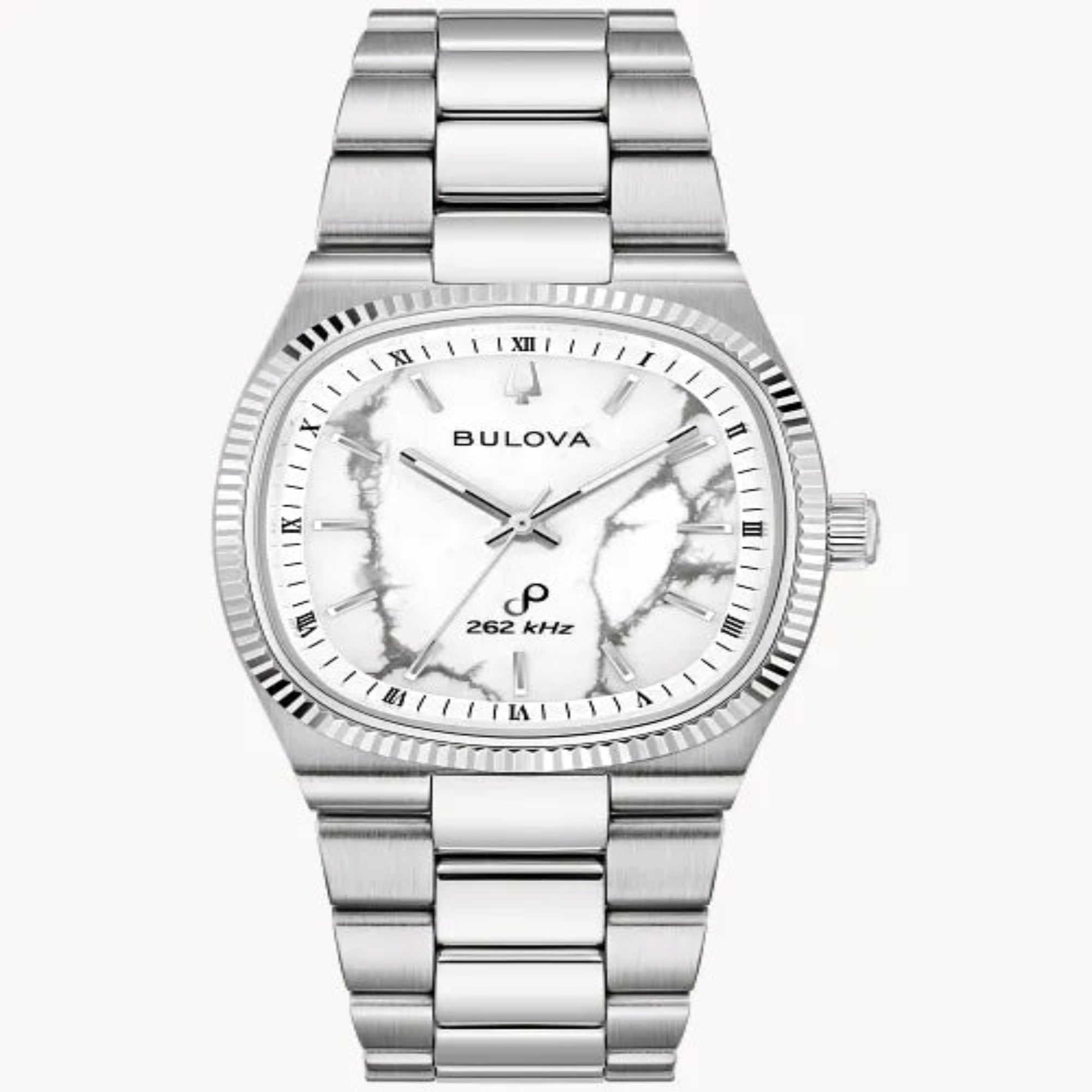 Bulova Super Seville Precisionist White Dial 96A344 - Bijoux Eclore